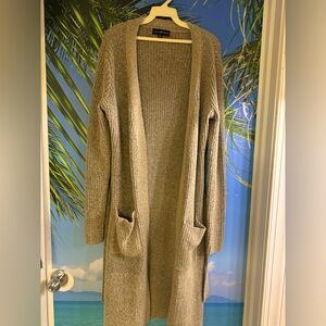 Cardigan sweater size small.